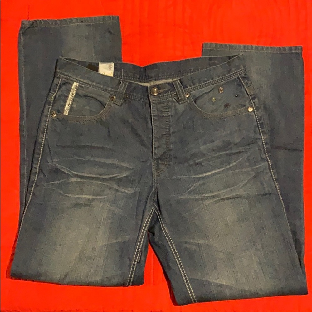 Dark Blue Wash Parish Jeans